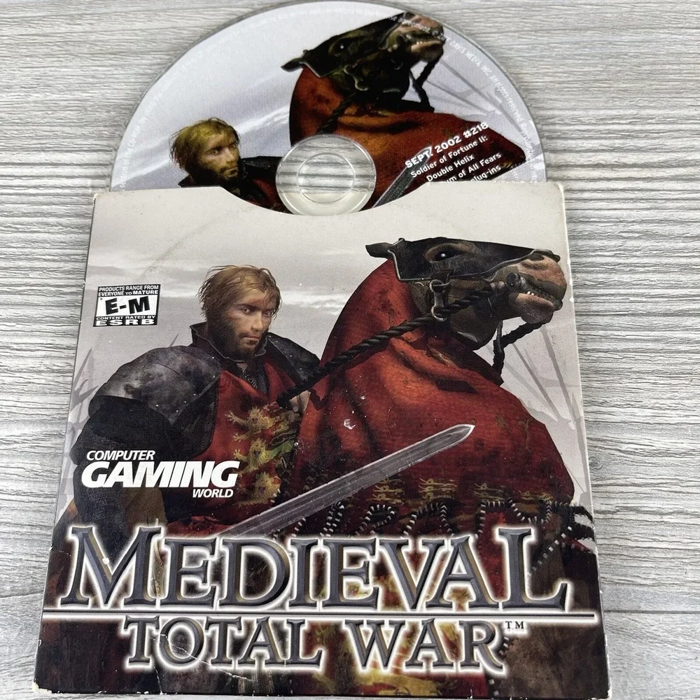 Medieval: Total War CD - PC 2002 PC Games